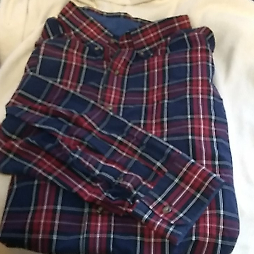 Men's Izod button up shirt long sleeve